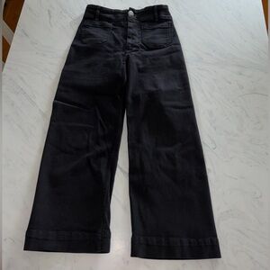 Maeve Collette black stretch pants jeans boot 27 crop Capri ankle